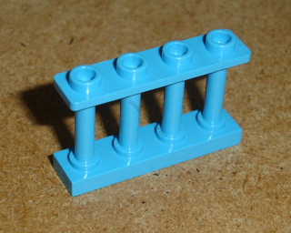 Lego 425345 (15332) plot, zábradlí 1x4x2 1 ks POUŽITÉ