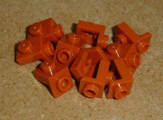 Lego 252030-X (36841) bracket 1x1 - 1x1 10 ks POUŽITÉ