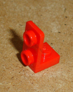 Lego 252380 (73825) bracket 1x1 - 1x2 inverted 1 ks POUŽITÉ