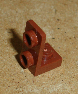 Lego 252385 (73825) bracket 1x1 - 1x2 inverted 1 ks POUŽITÉ