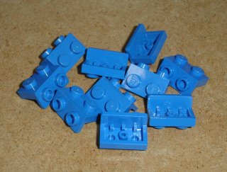 Lego 252420-X (99781) bracket 1x2 - 1x2 10 ks POUŽITÉ