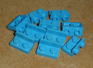 Lego 252560-X (99780) bracket 1x2 - 1x2 inverted 10 ks POUŽITÉ