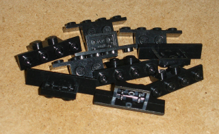 Lego 252660-X (2436) bracket 1x2 - 1x4 10 ks POUŽITÉ