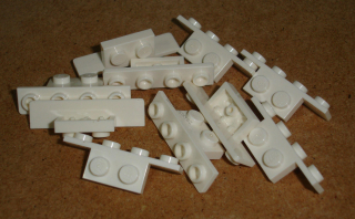 Lego 252860-X (28802) bracket 1x2 - 1x4 10 ks POUŽITÉ