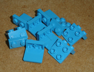 Lego 252945-X (44728) bracket 1x2 - 2x2 10 ks POUŽITÉ