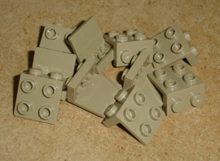 Lego 252980-X (44728) bracket 1x2 - 2x2 20 ks POUŽITÉ