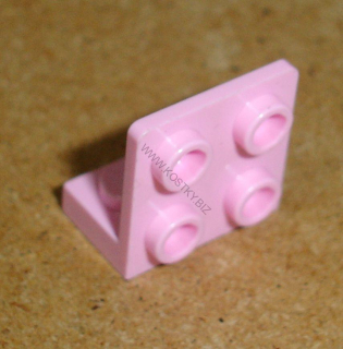 Lego 253095 (99207) bracket 1x2 - 2x2 inverted 1 ks POUŽITÉ