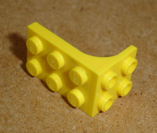 Lego 253660 (69906) bracket 3x2 - 2x2 1 ks POUŽITÉ