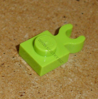 Lego 255340 (4085d) destička speciální 1x1 s klipem 1 ks POUŽITÉ