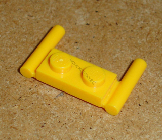 Lego 257245 (3839b) destička speciální 1x2, tyče (držáky) 1 ks POUŽITÉ