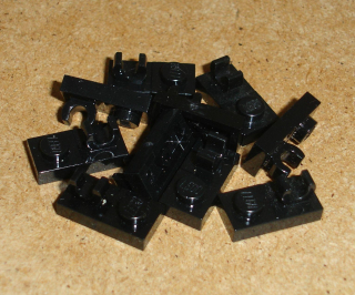 Lego 257925-X (44861) destička speciální 1x2, klip 10 ks POUŽITÉ