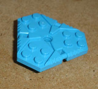 Lego 261635 (27255) destička speciální 6x6 1 ks POUŽITÉ