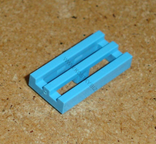 Lego 265335 (2412b) destička hladká speciální 1x2 mřížka 1 ks POUŽITÉ