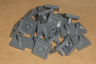 Lego 250994-X (2460) destička hladká speciální 2x2 s pinem 20 ks POUŽITÉ