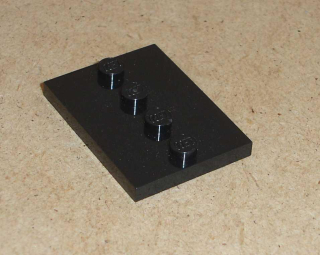 Lego 267080 (88646) destička hladká spec. 3x4 podstavec pod figurky 1 ks POUŽITÉ