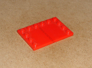 Lego 267460 (6180) destička hladká speciální 4x6 1 ks POUŽITÉ
