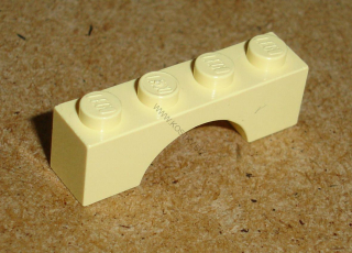 Lego 420960 (3659) mostový oblouk 1x4 1 ks POUŽITÉ