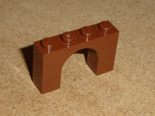 Lego 421045 (6182) mostový oblouk 1x4x2 1 ks POUŽITÉ
