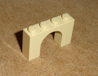Lego 421130 (6182) mostový oblouk 1x4x2 1 ks POUŽITÉ