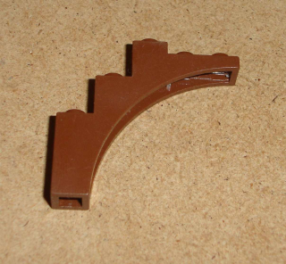 Lego 421215 (2339) mostový oblouk 1x5x4 lomený ks POUŽITÉ