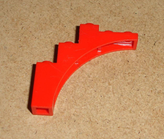 Lego 421285 (2339) mostový oblouk 1x5x4 lomený 1 ks POUŽITÉ
