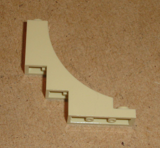 Lego 421465 (30099) mostový oblouk 1x5x4 lomený invert 1 ks POUŽITÉ