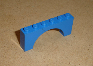 Lego 421765 (3307) mostový oblouk 1x6x2 1 ks POUŽITÉ