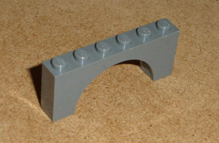 Lego 421780 (3307) mostový oblouk 1x6x2 1 ks POUŽITÉ