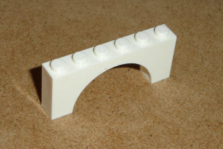 Lego 421850 (3307) mostový oblouk 1x6x2 1 ks POUŽITÉ