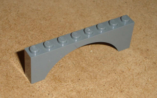 Lego 422135 (3308) mostový oblouk 1x8x2 1 ks POUŽITÉ