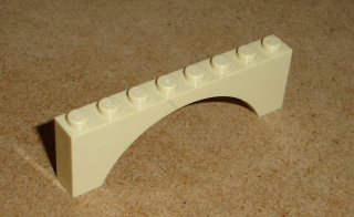 Lego 422185 (3308) mostový oblouk 1x8x2 1 ks POUŽITÉ