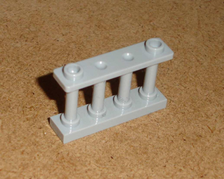 Lego 425300 (30055) plot, zábradlí 1x4x2 1 ks POUŽITÉ