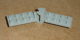 Lego 660481 (3640c01) panty destička 2x4 komplet tažné 1+1 ks POUŽITÉ