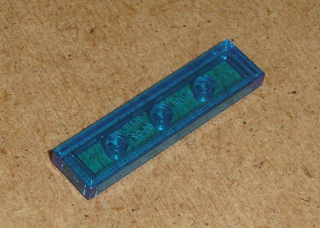 Lego 601175 (2431) hladké kostky 1x4 1 ks POUŽITÉ