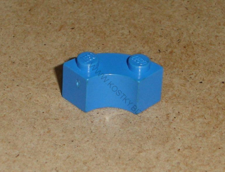 Lego 700225 (3063) kulatá kostka 2x2 čtvrtkruh 1 ks POUŽITÉ