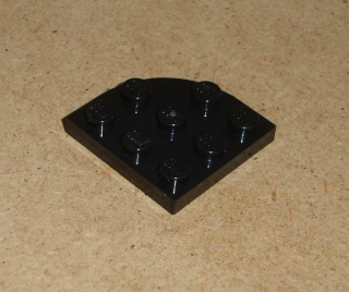 Lego 700491 (30357) kulatá destička 3x3 čtvrtkruh 1 ks POUŽITÉ