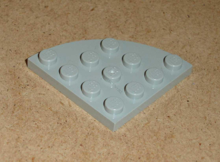 Lego 700520 (30565) kulatá destička 4x4 čtvrtkruh 1 ks POUŽITÉ