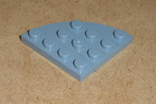 Lego 700524 (30565) kulatá destička 4x4 čtvrtkruh 1 ks POUŽITÉ