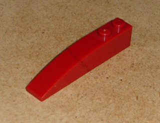 Lego 701278 (42022) šikmá, zakulacená 6x1 1 ks POUŽITÉ