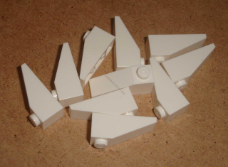 Lego 301375-X (4286) šikmá, střecha 33 3x1 10 ks POUŽITÉ