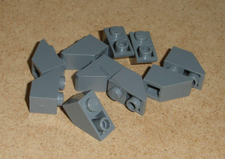 Lego 310455-X (3665) šikmá, inverted 45 2x1 10 ks POUŽITÉ