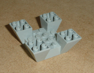 Lego 311750 (30373) šikmá, inverted 65 6x6x2 1 ks POUŽITÉ